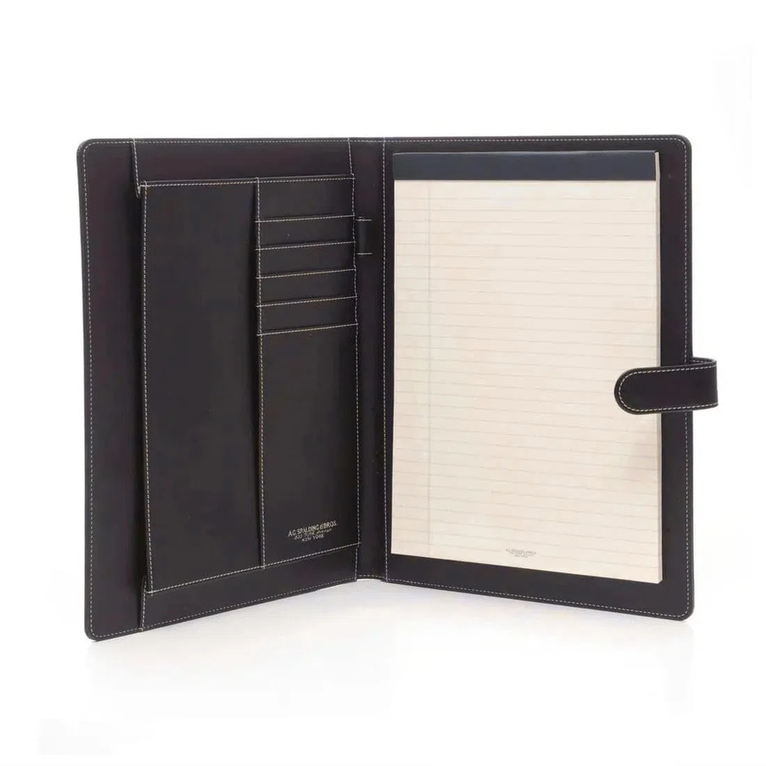 A.g. Spalding&Bros. Portadocumenti A4 Stile Office Elegante in Pelle Nero 26x35 Cm 173224P900