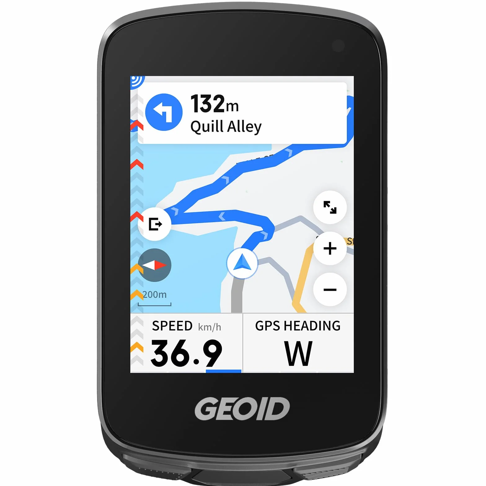 GEOID CC700 Pro GPS Ciclocomputer Touchscreen 2,8 Pollici Mappe Complete IPX7 Impermeabile