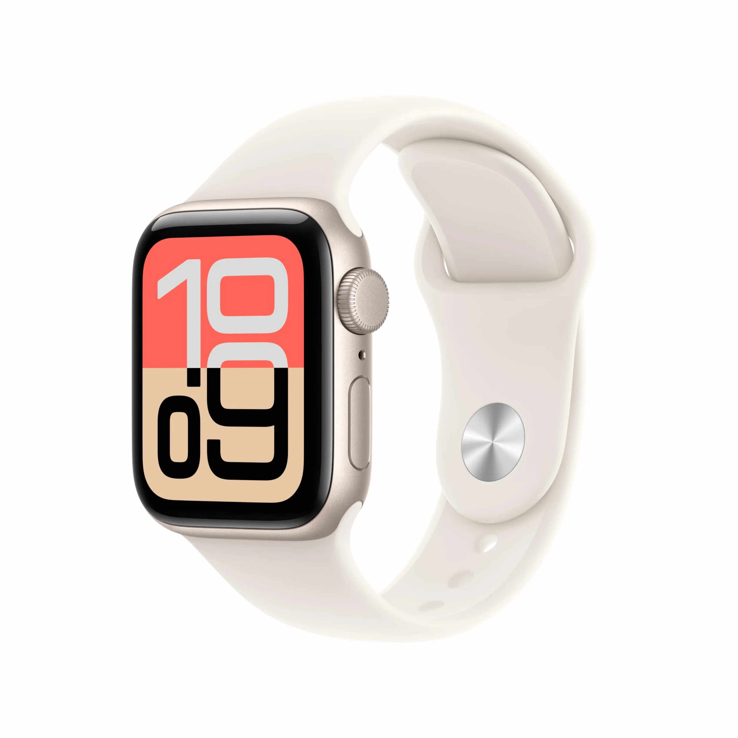 Apple Watch SE 3 GPS, Cassa 40 mm in alluminio galassia con Cinturino Sport galassia - S/M