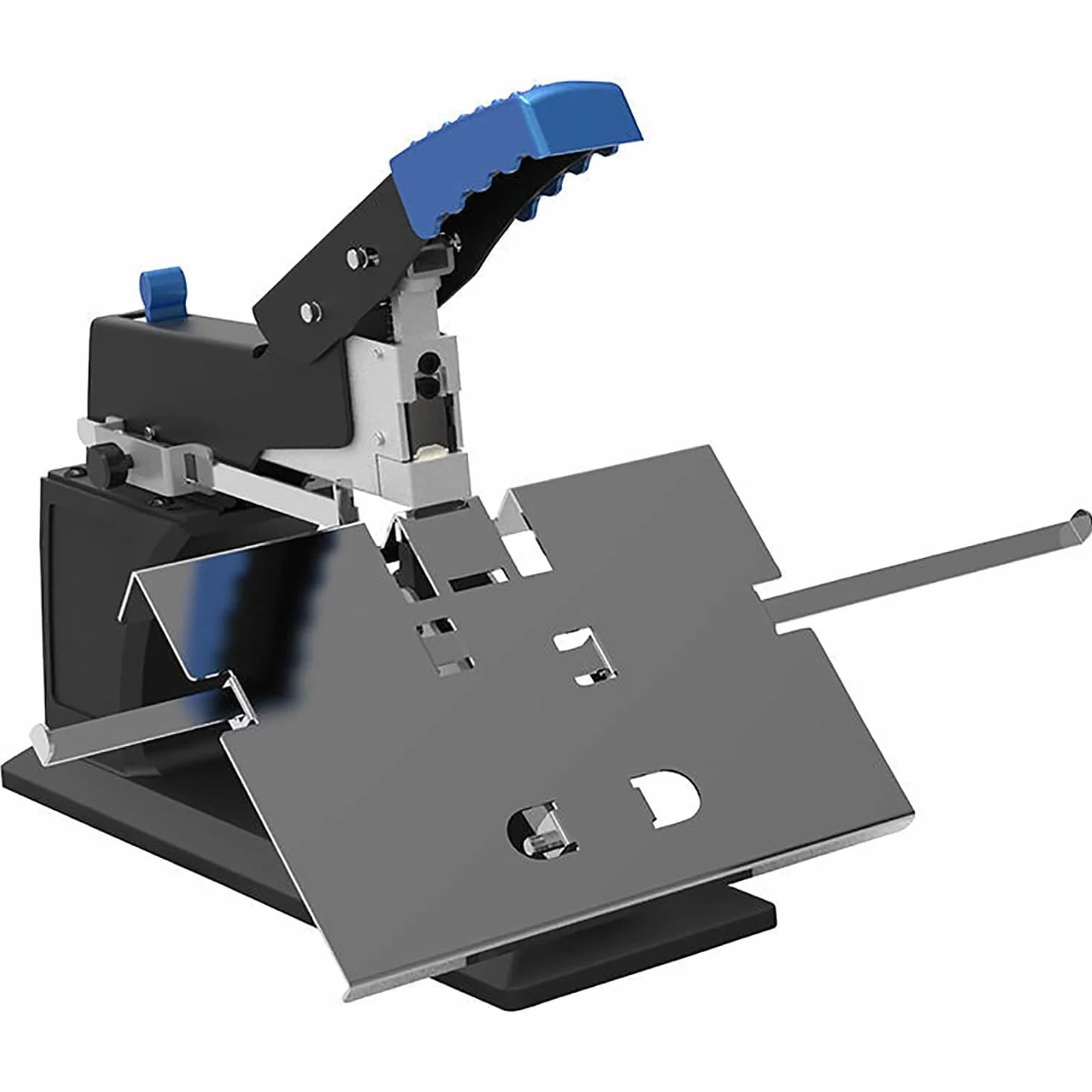 Cucitrice da scrivania resistente, rilegatrice manuale piatta, formato A3/A4, capacità 60 fogli, pinzatrice per opuscoli per ufficio e casa, ideale per rilegatura di libri e brochure