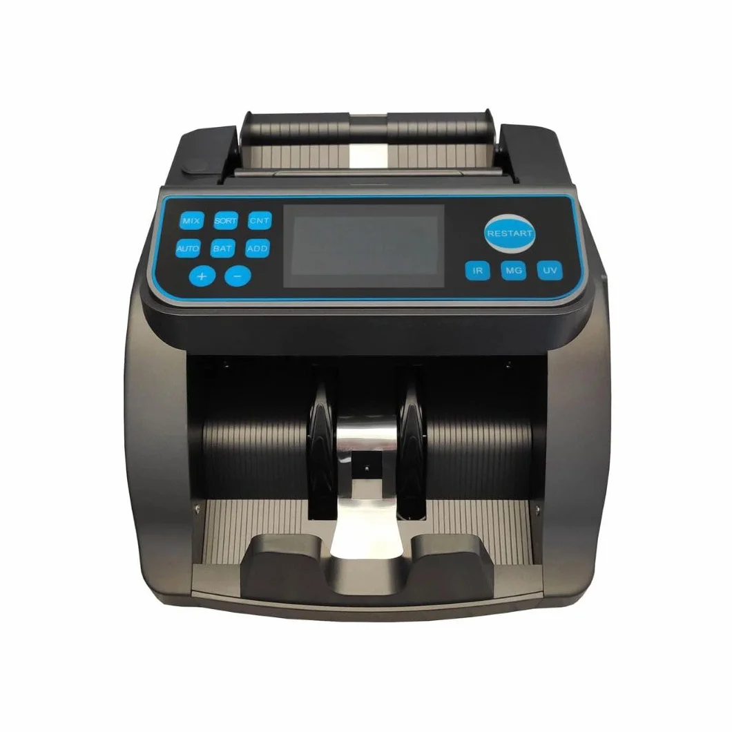 A.M.C. Conta Banconote Professionale rileva banconote false doppio Display rileva contraffazione 5300 Contatore Misto